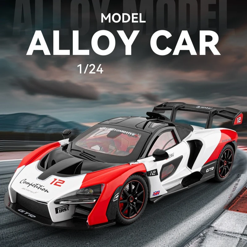 modele-de-voiture-en-alliage-mcl-senna-1-24-jouet-cadeau-d'anniversaire-modele-de-voiture-en-alliage-moule-sous-pression-objet-de-collection