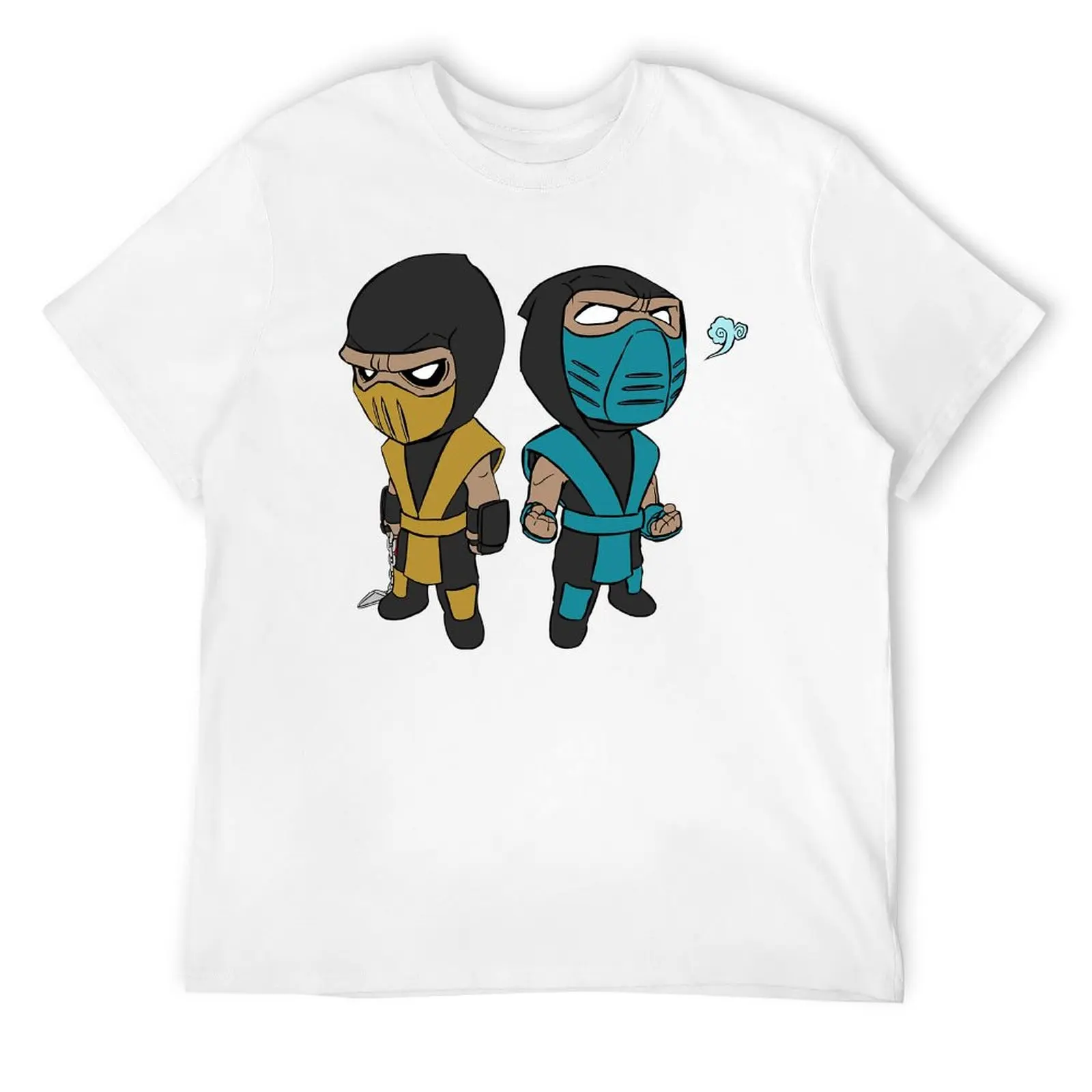 Scorpion & Sub Zero Kids For Sale T-shirt Fresh Move  Humor Graphic T-shirts Hipster Leisure USA Size