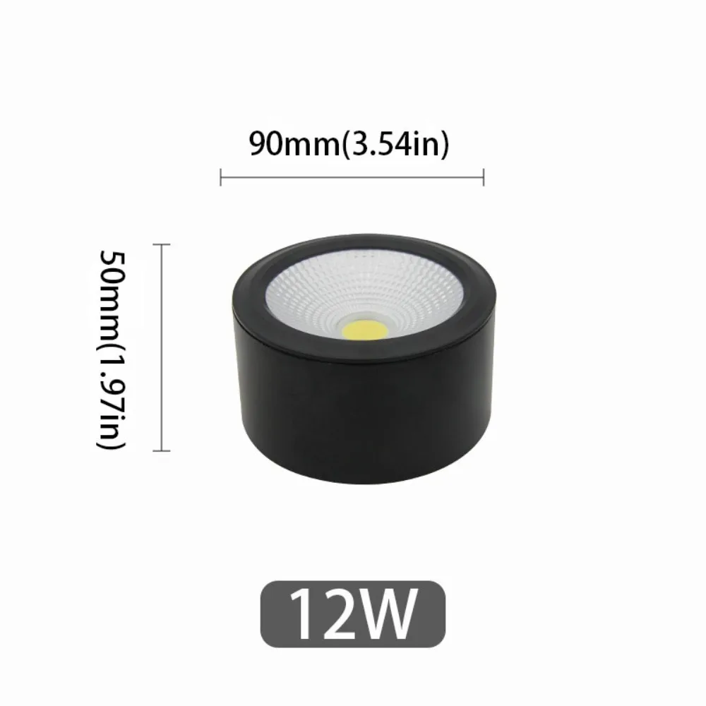 

Ultra Bright Surface Mounted LED Downlight Anti Glare Aluminum Surface LED Ceiling Spot Light Spotlight Design High Quality