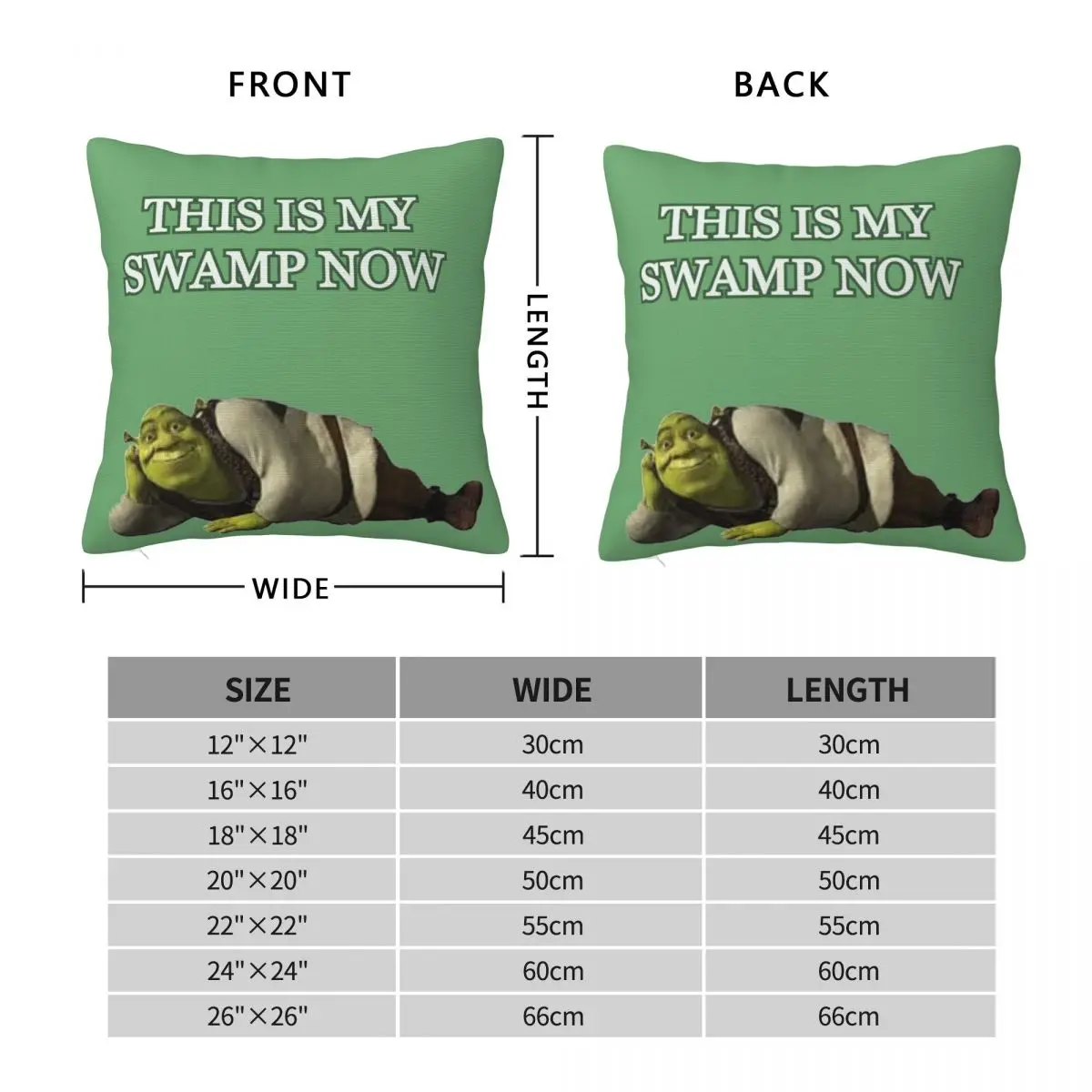 This is my swamp now design Throw Pillow covers for pillows christmas decorations for home 2023