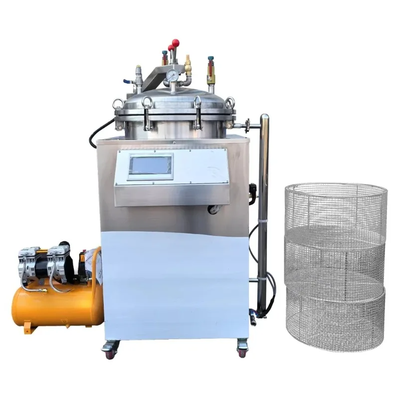 Small food sterilizer 200L 150L 100L 75L distiller capacity