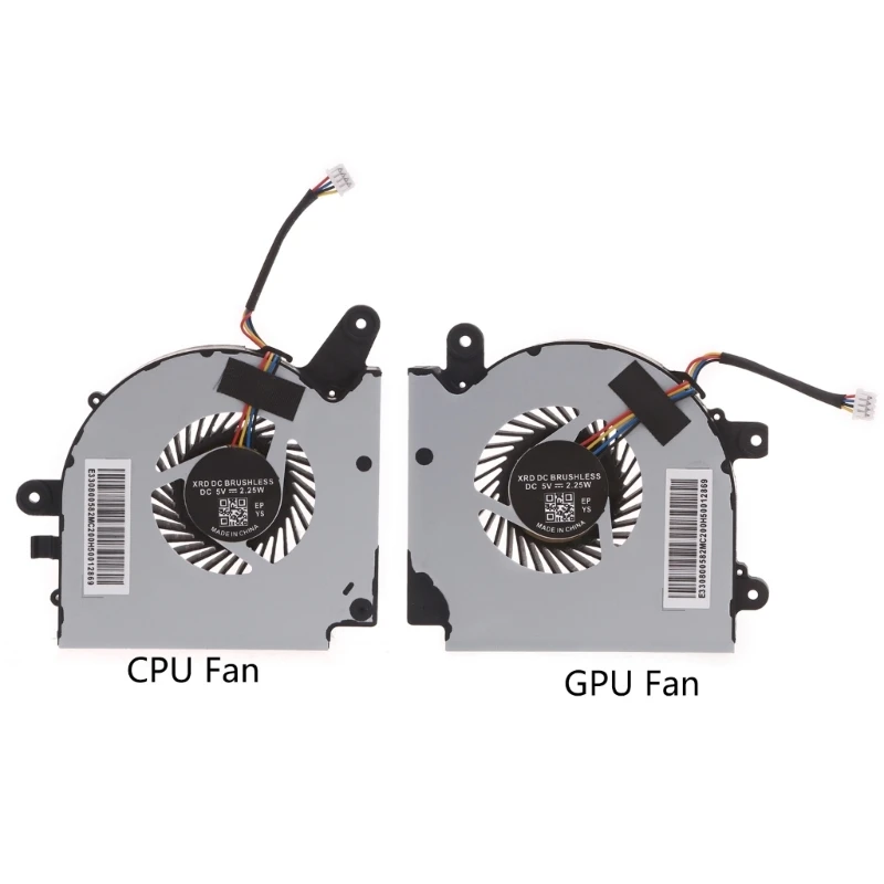 PAAD06015SL CPU Cooler Fan USB Powerd GPU Radiator for MSI GF75 MS-17F1 17F2 Dropship