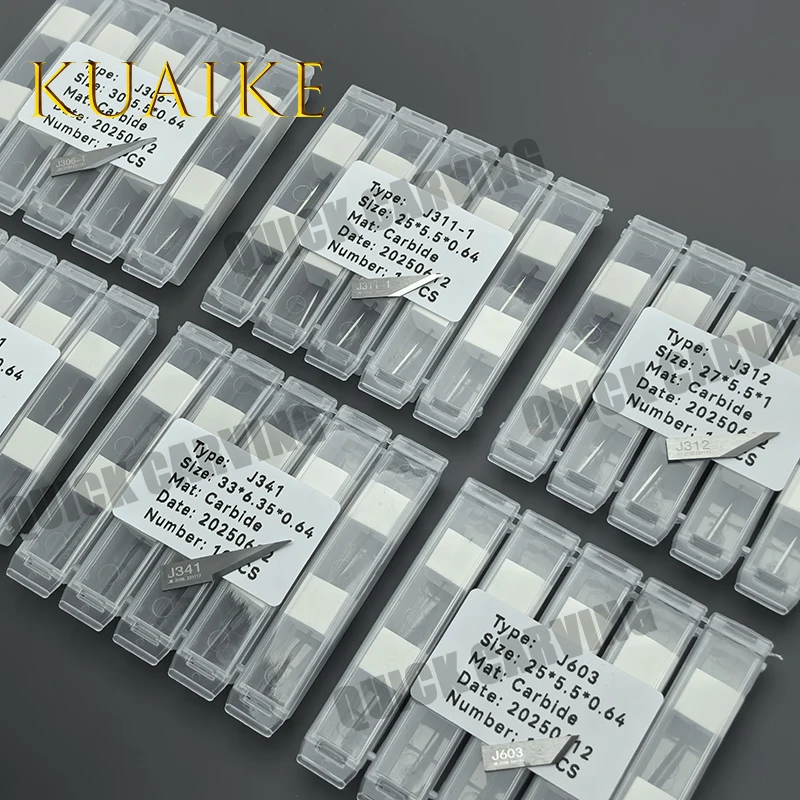 

10 шт. JWEI J312 J314 J321 J341 J603 J311-1 J306-T оригинальное вибрационное лезвие карбидный осциллирующий нож с ЧПУ цифровое режущее лезвие