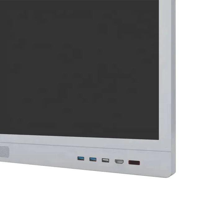 65'' Smart Multi Touch LCD Digital Screen Interactive Whiteboard with Dual System for Meeting Room