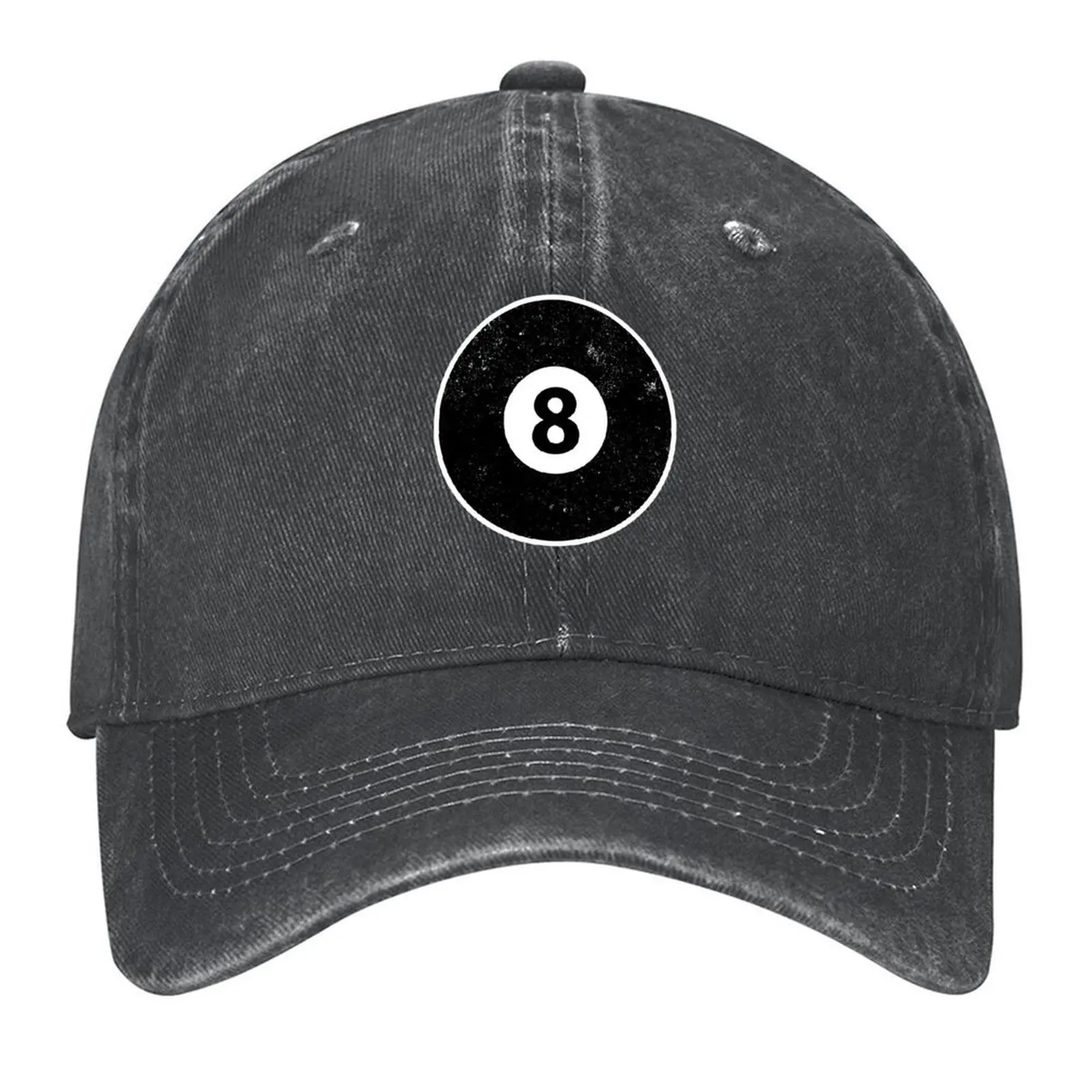 

Magic Eight Ball Billiard Pool Baseball Cap sailor cap for men Hat Baseball Cap Luxury Hat Luxury Man Hat Female Men's