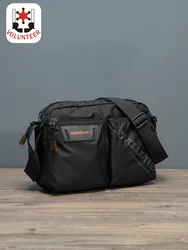 Borse a tracolla Messenger per uomo borse a tracolla versatili Protable leggere alla moda con stampa di lettere laterali Oxford Bags1802-18