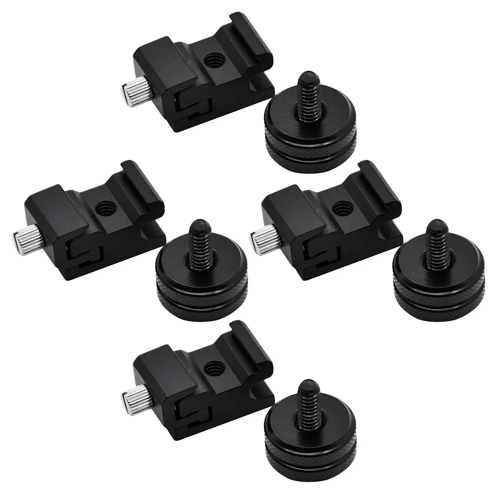 

8Pcs Camera Mount Screw Set Hot Shoe Adapter Cold Flash Stand Dslr Rig Supply Hot Shoe Mount Adapter Tripod Screw