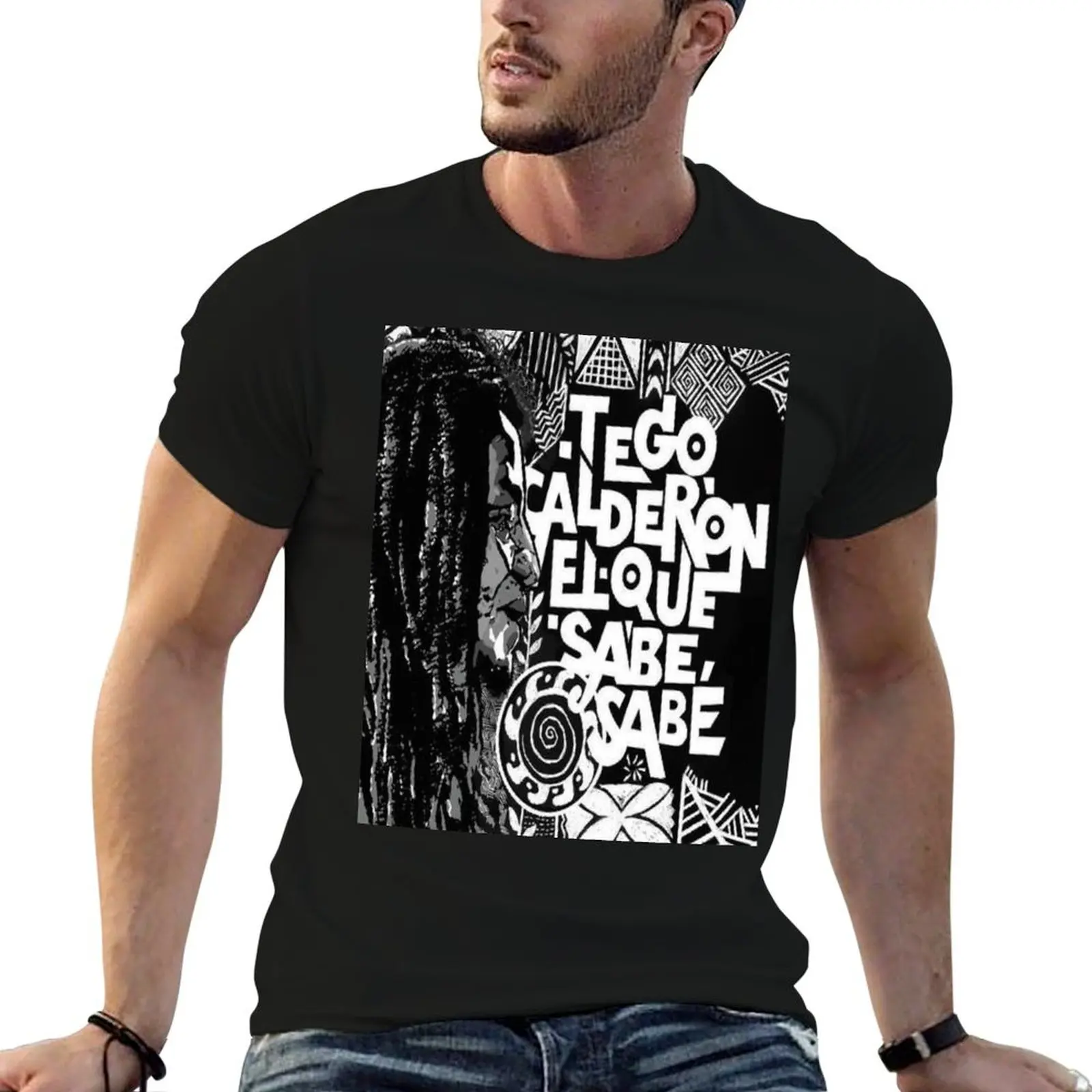 

tego calderon T-Shirt graphic t shirts for man black cotton t-shirt plain for man package funny t shirts man T-Shirt