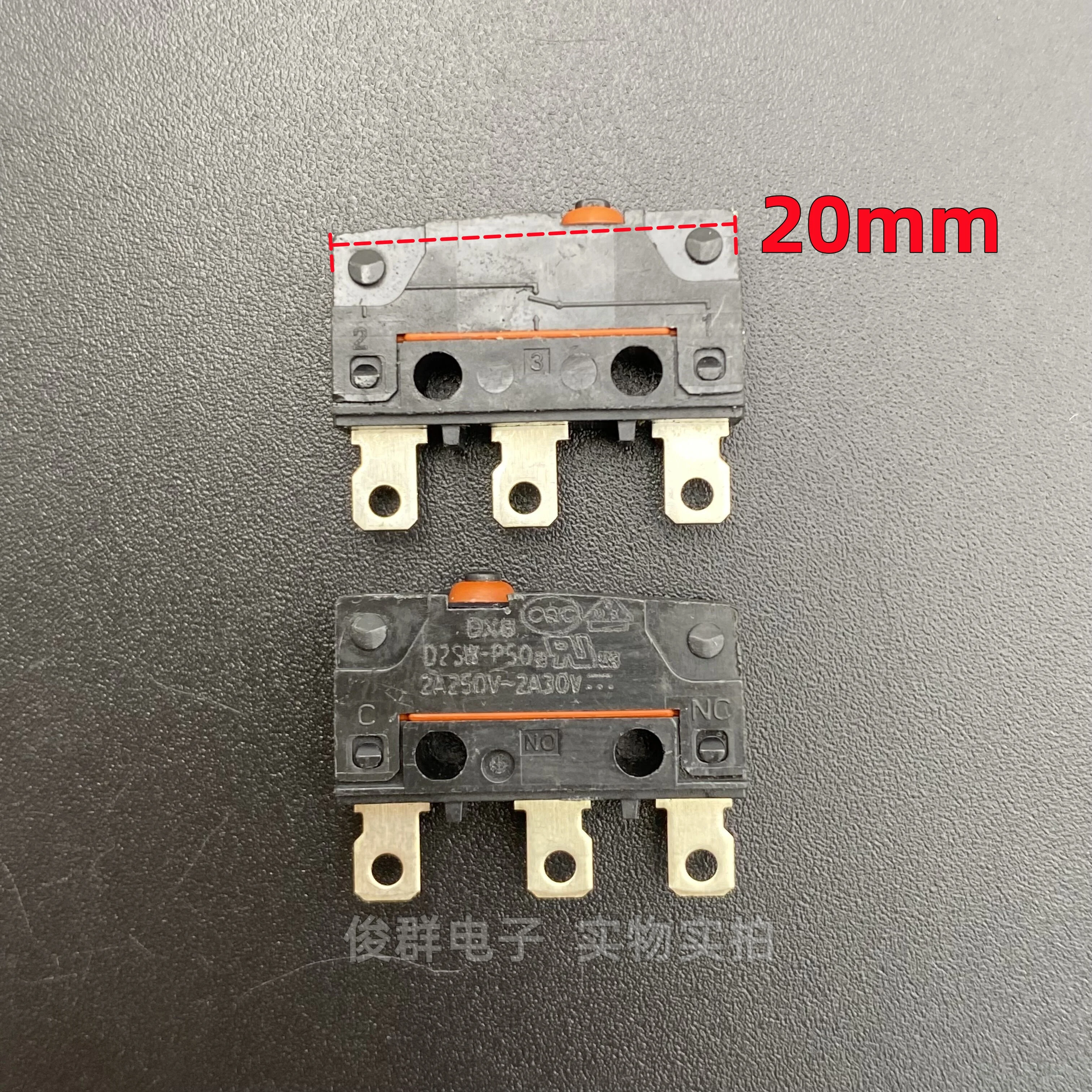 5PCS/ D2SW-P50 micro switch 2A travel limit sealed waterproof and dustproof light touch button