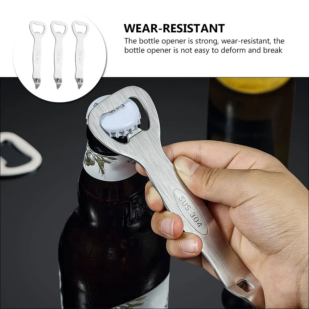

3pcs Bottle Compact Portable Can Opener Multi-Function Wine Opener For Outdoor Picnic Daily Use Household Tool
