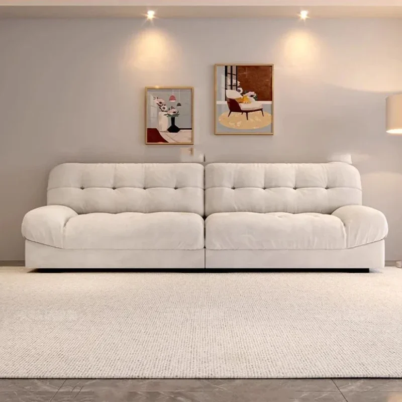 

Cozy Modern Nordic Sofas Stretch White Modern Modular Floor Living Room Sofas Luxury European Wohnzimmer Sofas Salon Furniture