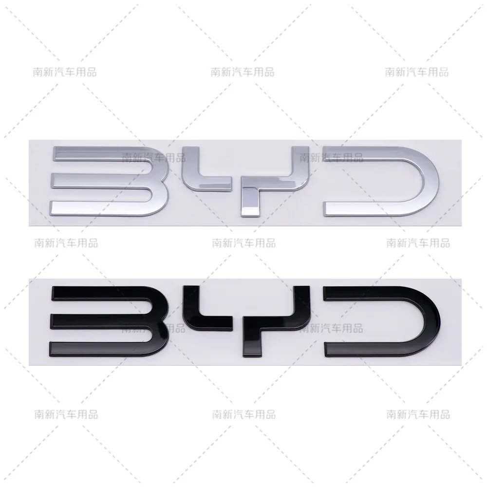 

ABS For BYD SEAL EV DMi QIN HAN SONG Plus ATTO3 TANG BYD Logo Emblem Letters Sticker Car Trunk Badge Auto Parts Accessories