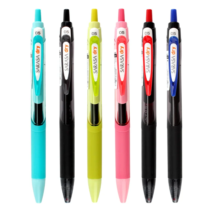 Penna Gel ZEBRA SARASA JJ31 penna ad acqua liscia ad asciugatura rapida studenti che scrivono esami accessori speciali per ufficio cancelleria