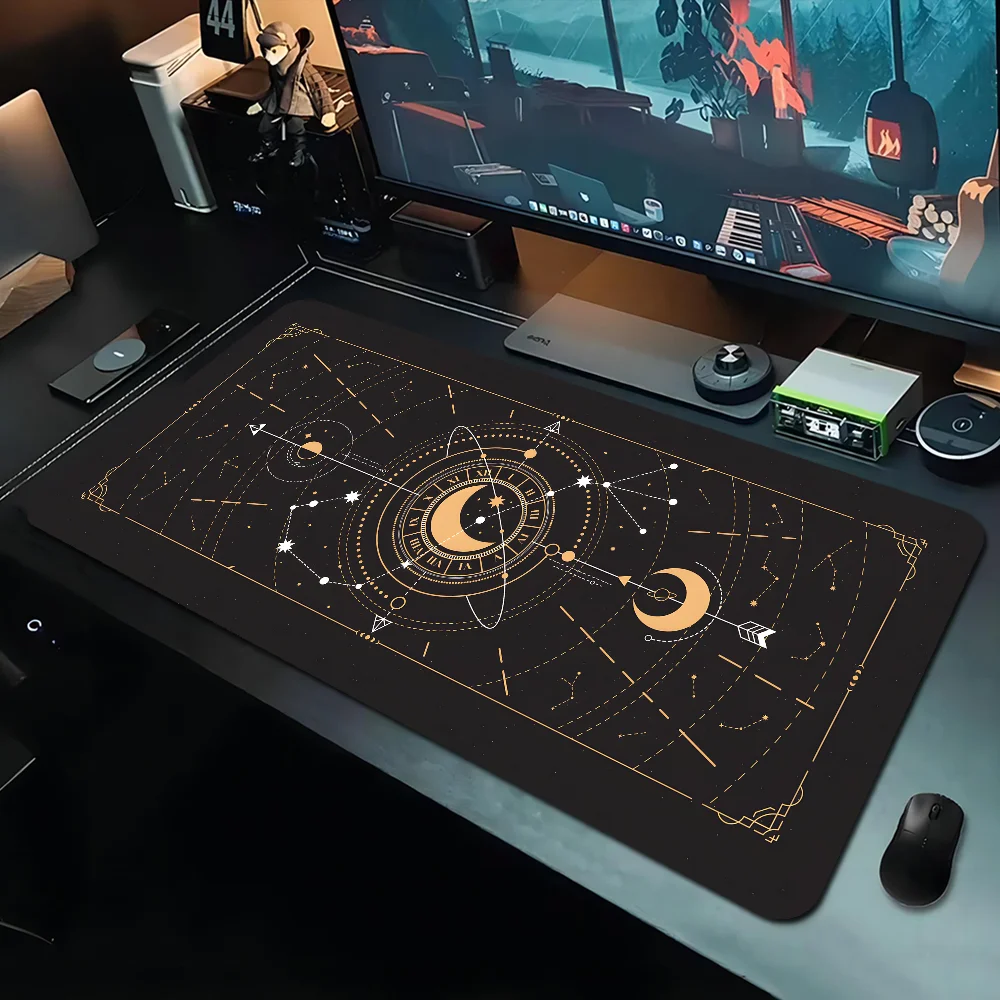 

Kawaii Moon Star Mousepad Boy Pad Natural Rubber Gaming mousepad Desk Mat Size for Gameing World of tanks CS GO Zelda