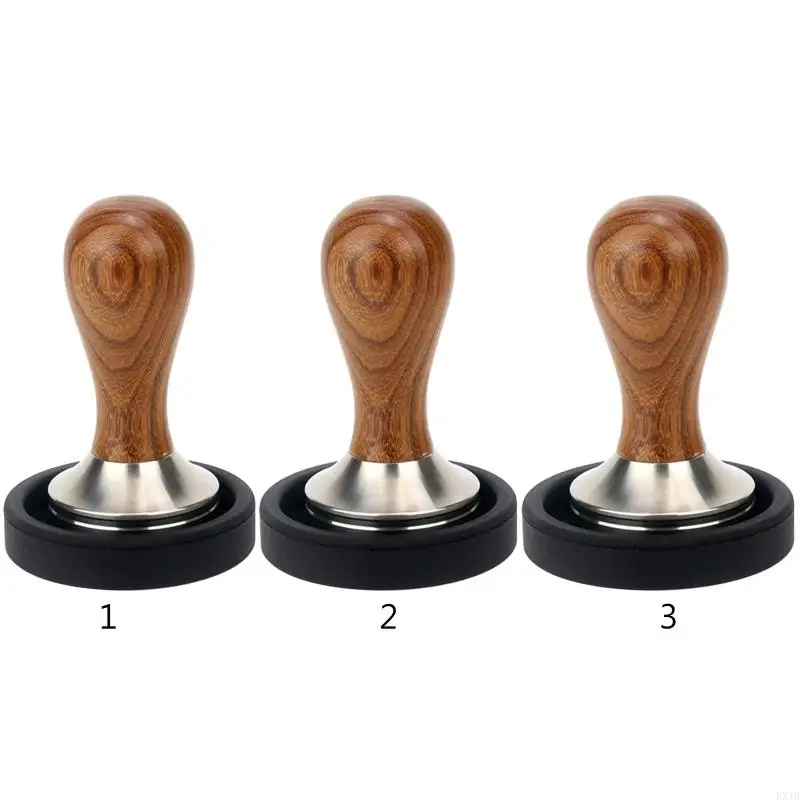 عبث القهوة KX4B مع نابض معايرة Espresso يدوية العبث بودرة مسح مسحوق