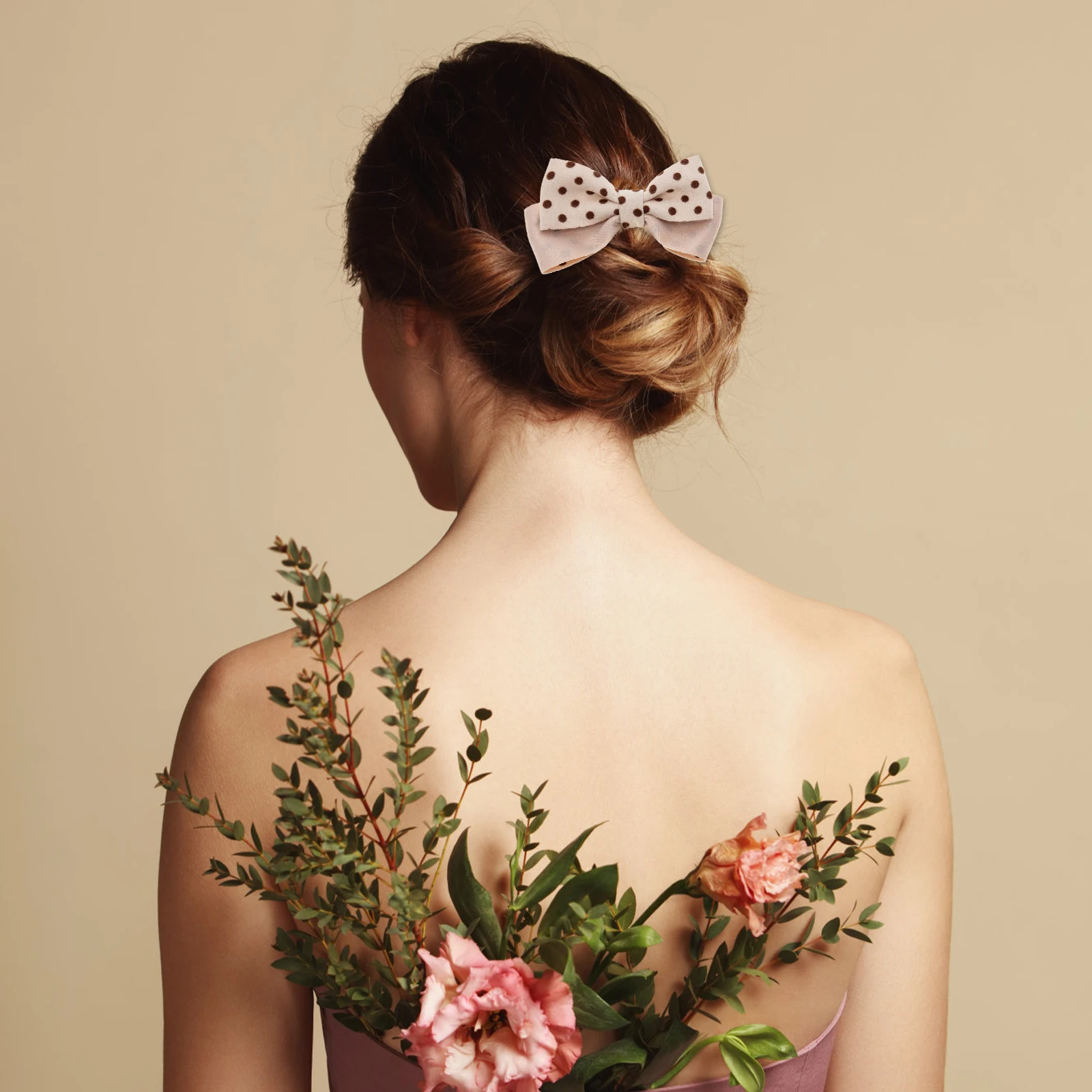 

Женская палочка для волос с бантом, U-образная вилка для волос из сплава, прочная заколка для волос для свадебных вечеринок, аксессуары, шиньоны, заколки для волос