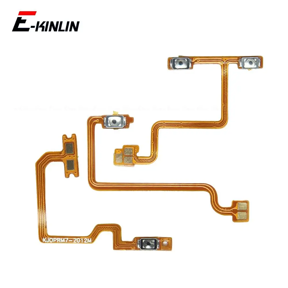 New Mute Switch Power Key Ribbon Repair Part For OPPO Realme Narzo 30 30A GT Master Neo ON OFF Volume Button Control Flex Cable