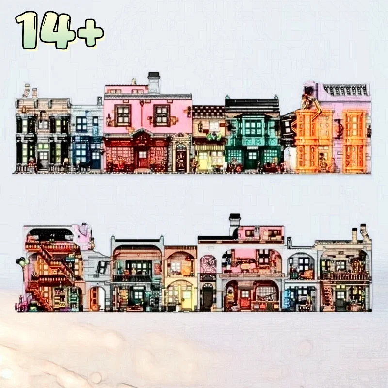 

Набор строительных блоков Hot Film FIT 75978 «Уличный пейзаж» (5544 детали) — игрушки для детей и взрослых, подарки на Рождество и День рождения