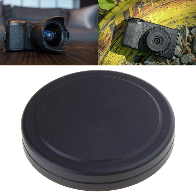 Metal Lens Cover Professional Lens Protections Durable Camera Lens Guard for GRIII GRII GR3 GR2 Repalcement Part K1KF