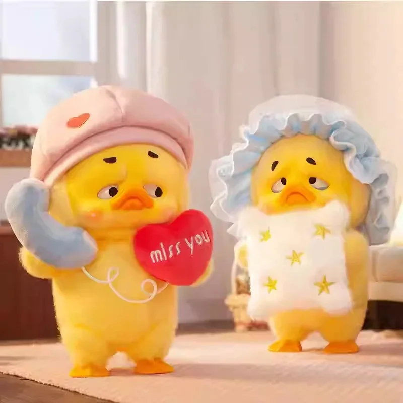 

Authentic Upsetduck Third Generation Plush Toy Cute Furry Duck Blind Box Collectible Figure Trendy Soft Doll For Kids Adults