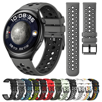 22mm Sport Hollow Wristband for Huawei Watch 4 Pro Strap GT 3 Pro Correa GT 3 Bracelet Huawei Watch GT 3/4/5 /5 Pro/6 46mm Band