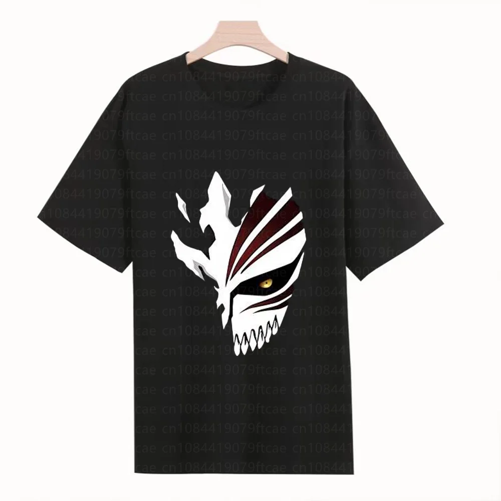 2024 new men's Kurozaki pattern printed cotton T-shirt super cool, cool boy T-shirt