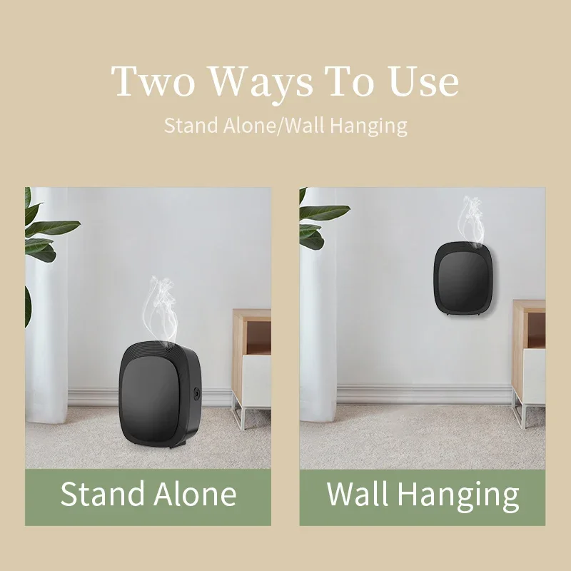 Namste Battery Aromatherapy Humidifiers Diffusers Wall-Mounted USB Can Be Used in Elevators Bathrooms Offices and Other Spaces