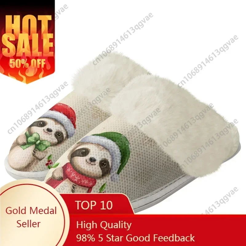 

Cute Hedgehog Petals Pattern Design Slippers Mens Womens Home Cotton Plush Bedroom Keep Warm Custom Thermal Lightweight Slipper