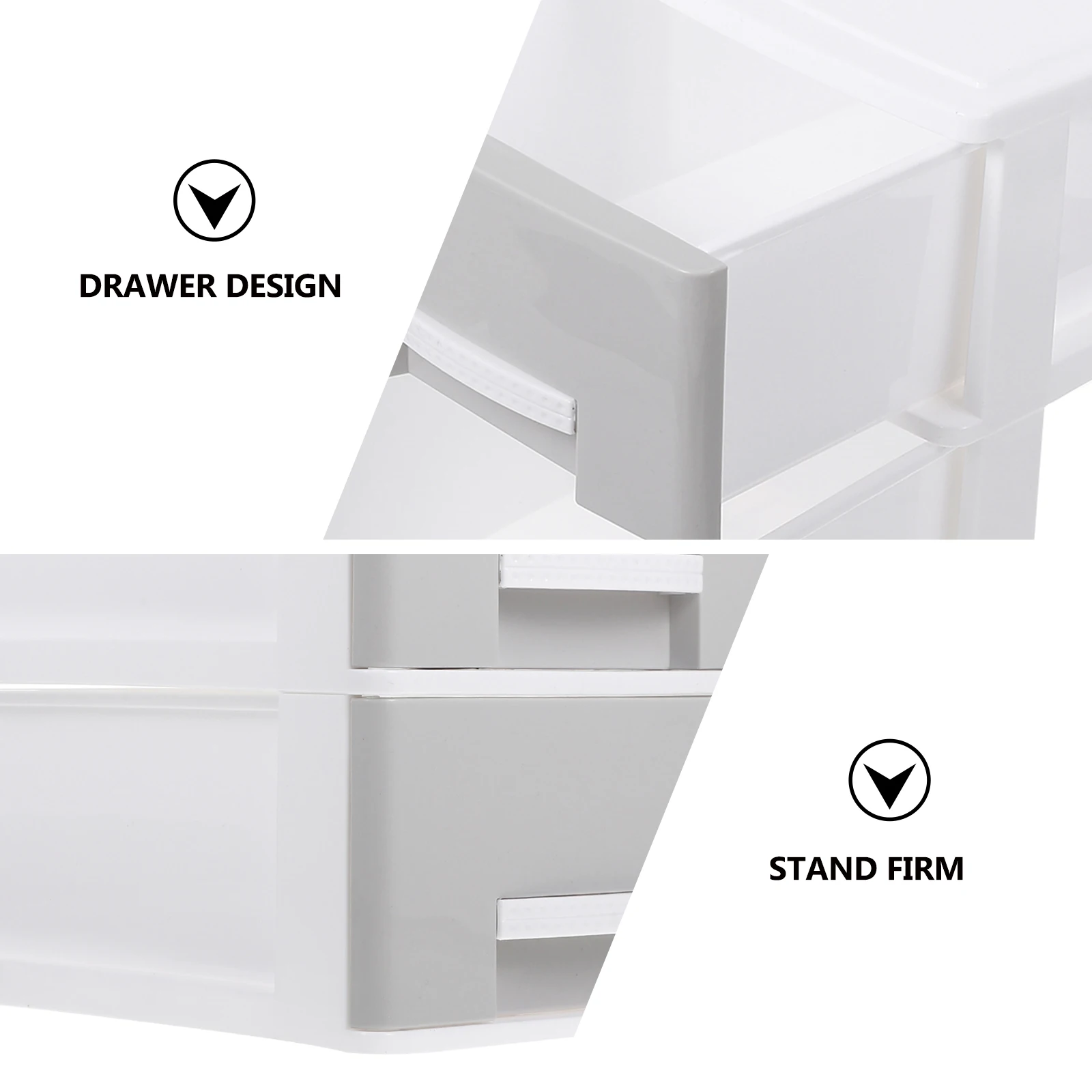 

2 Layer Drawer Storage Box Desktop Organizer For Cosmetics Jewelry Sundries Multi-Functional Moisture-Proof Dust-Proof Household