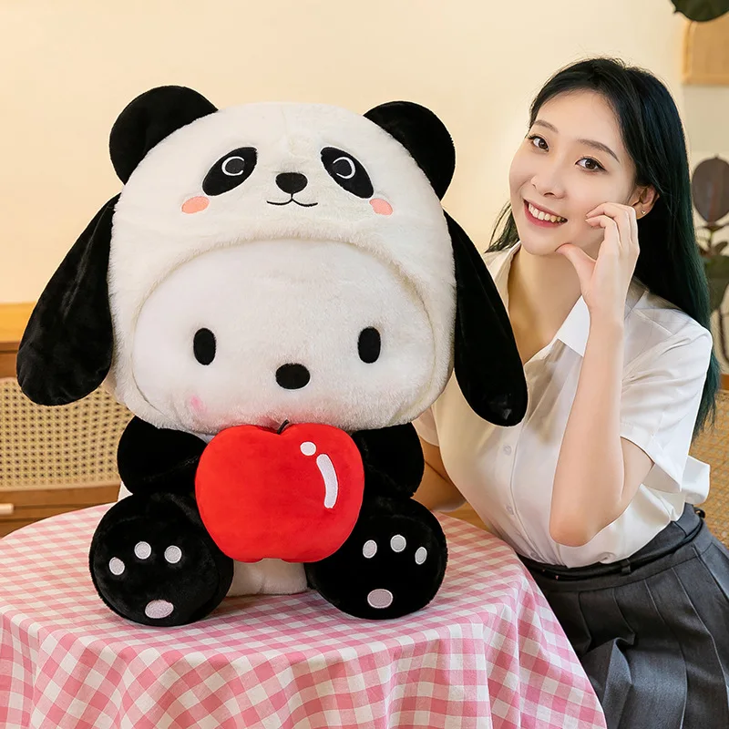 Sanrio หมอนตุ๊กตาผ้ากำมะหยี่สำหรับสุนัขของขวัญวันเกิดของขวัญคริสต์มาส