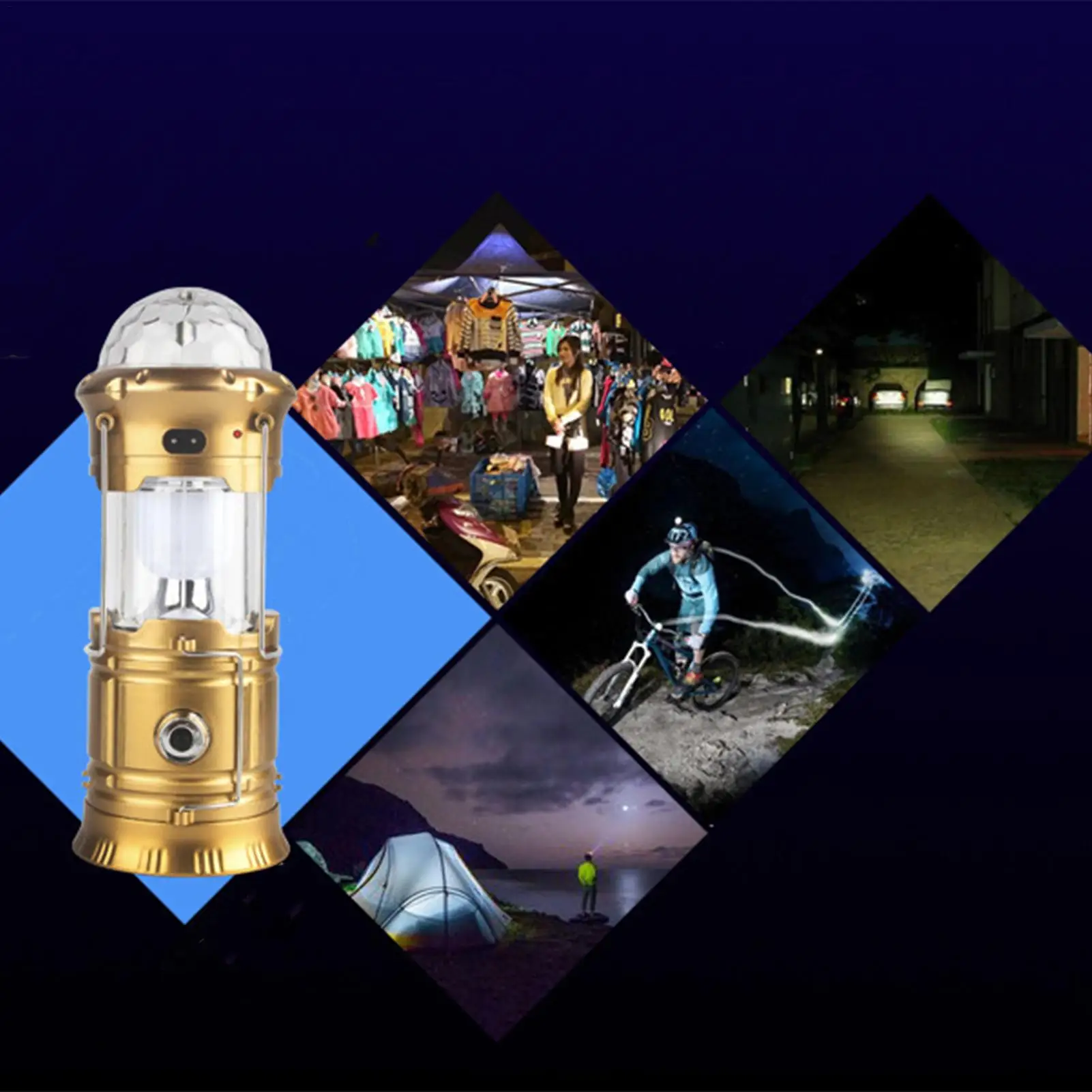 

Camp Lantern Colorful Portable Hiking Lantern Rechargeable Outdoor Lamp For Hiking Climbing Fishing Picnic Patio Winter