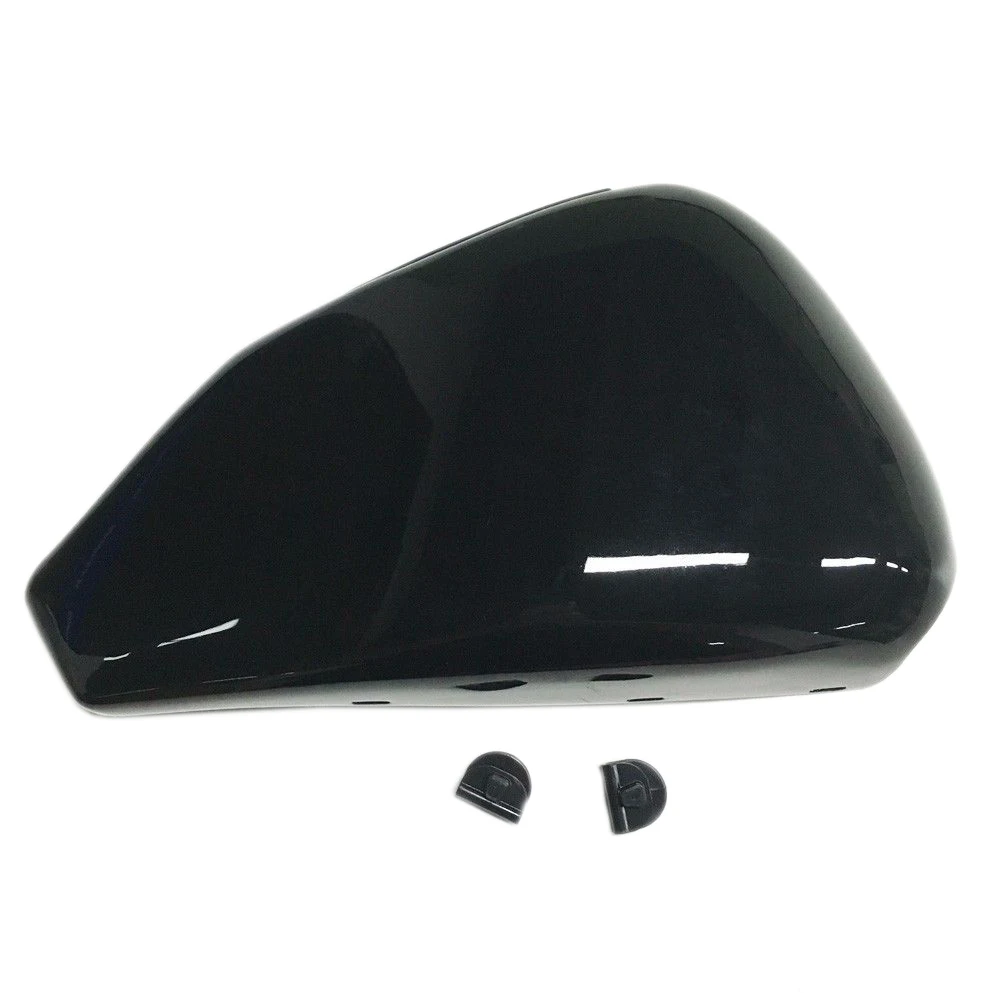 Black Motorcycle Left Side Battery Cover For Harley Sportster Xl Iron 883 1200 48 72 2014-2017 2016