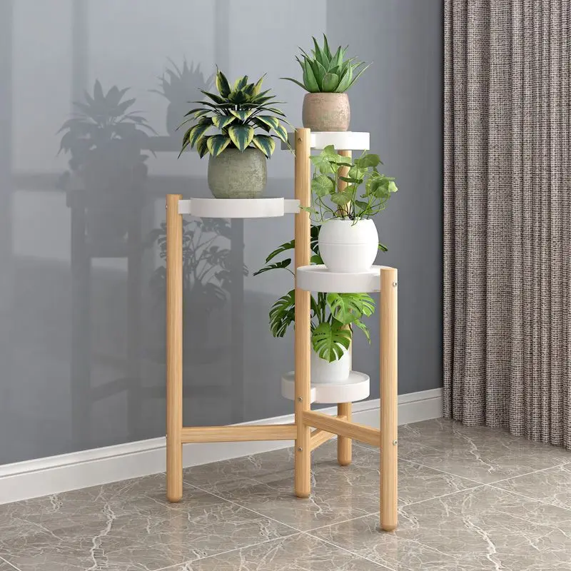 Iron Flower Rack Rack Balcony Indoor Living Room Simple Modern Nordic Light Luxury Multi-layer Floor-to-ceiling Succulent Shelf