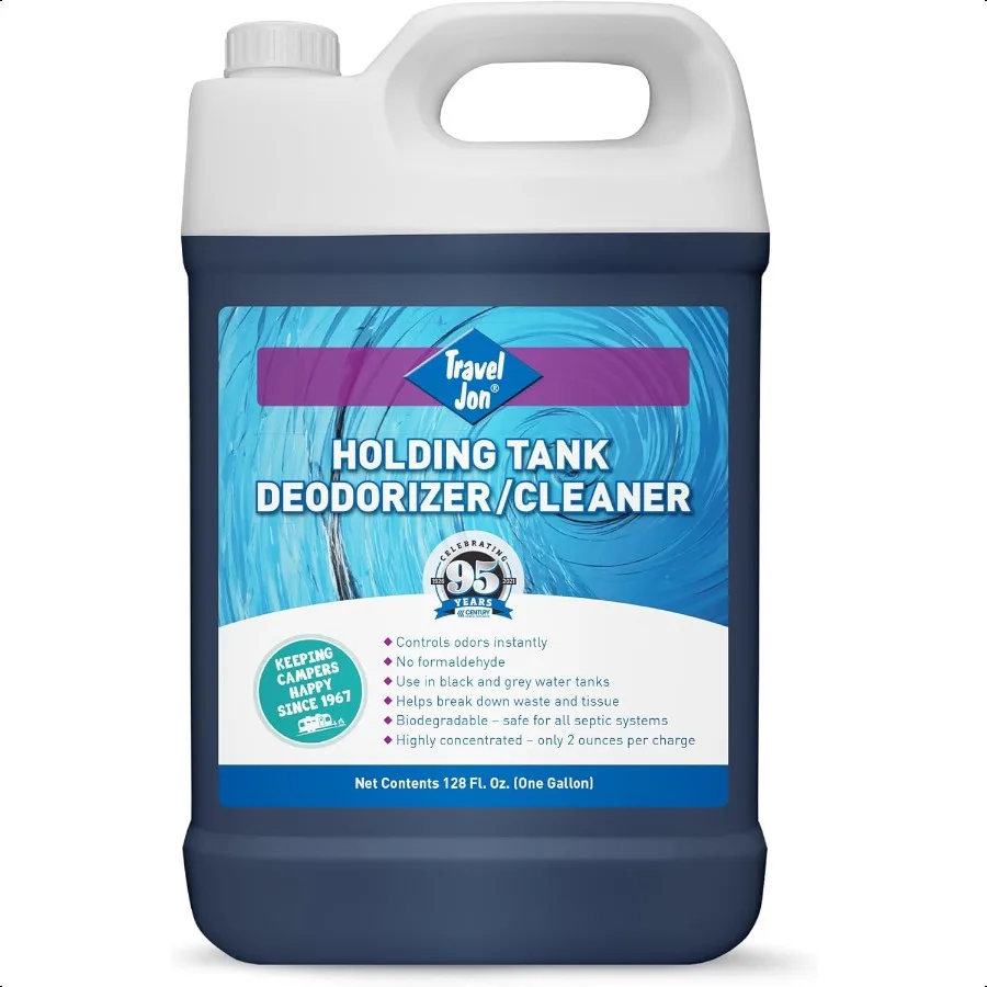 

RV Toilet Treatment Black Grey Water Tank Treatment Powerful Deodorizer Waste Digester Tank Odor Eliminator Breaks Down Sludge
