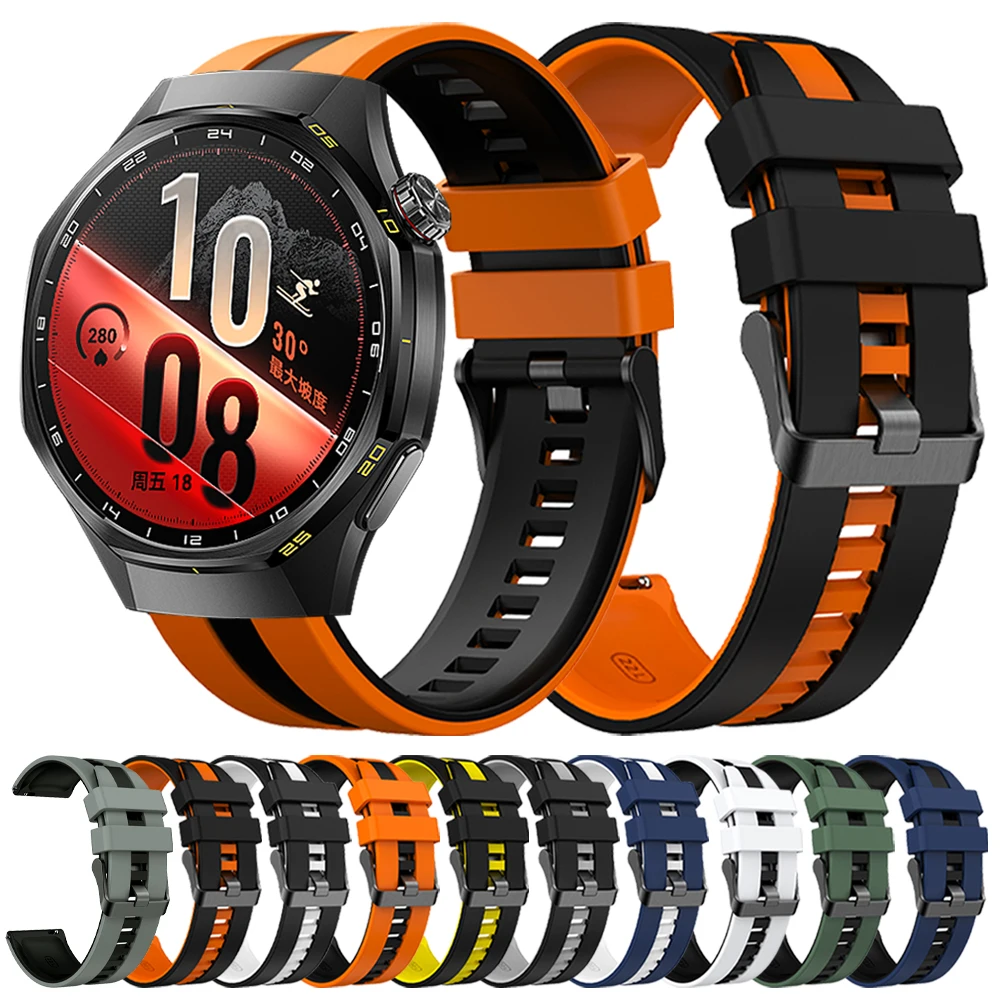 Silicone Watch Band 22Mm - 20/22mm Silicone Band For HUAWEI WATCH
