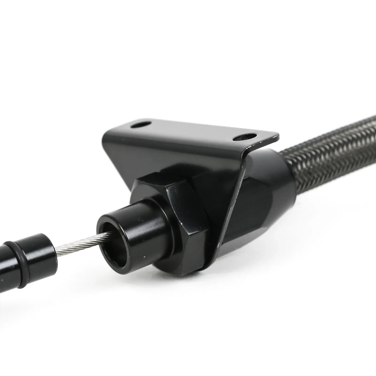 Tubo de vareta de transmissão de aço inoxidável com montagem firewall para GM 4l80e envio flexível dos EUA