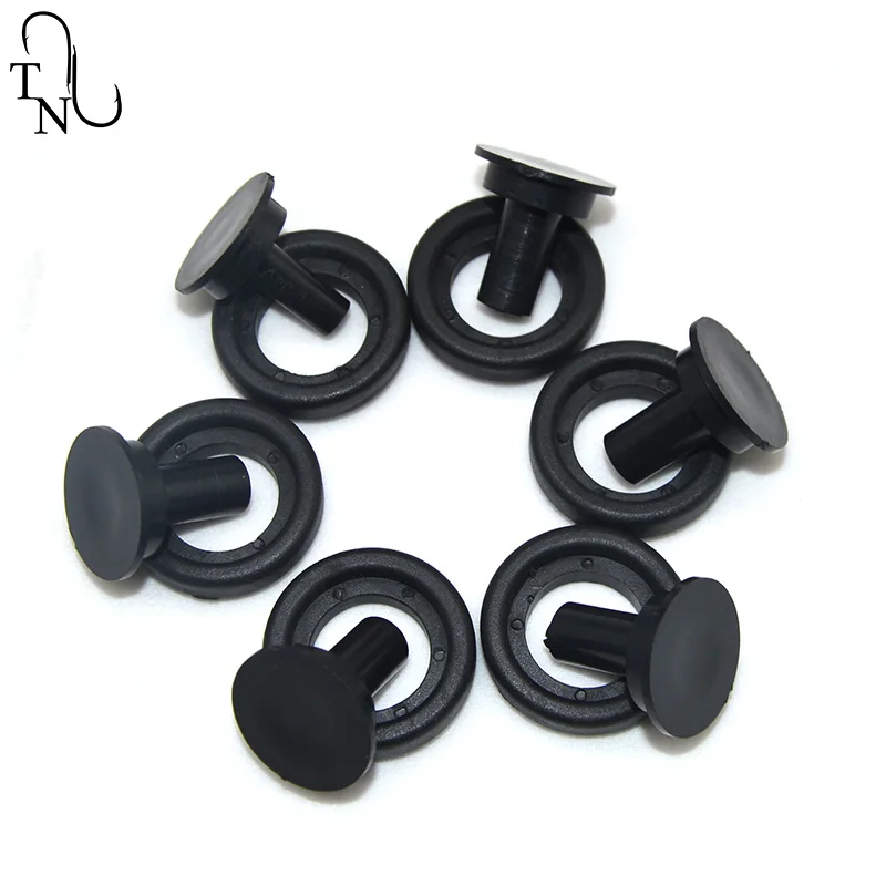 TN36 5pcs/Bag High Quality Plastic Fishing Rod Building Butt Ends winding check Replacement or Repair Winding Check Component