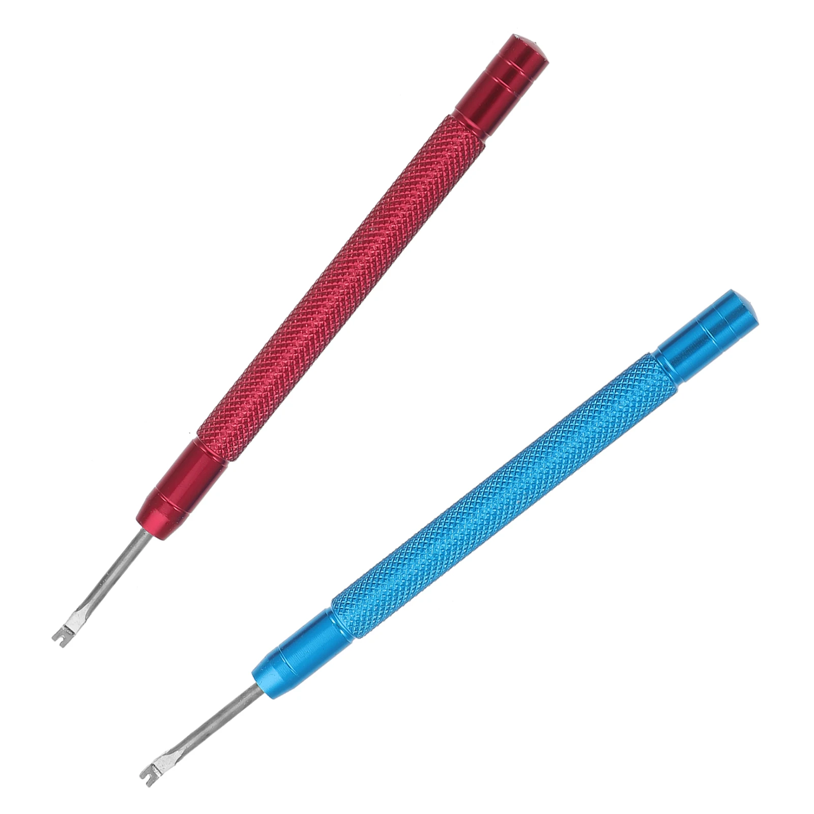 

2Pcs Lever Aluminum Alloy Steel Watch B Puller Durable Watch Needle Levers Repair Tools Needle Removing B Puller