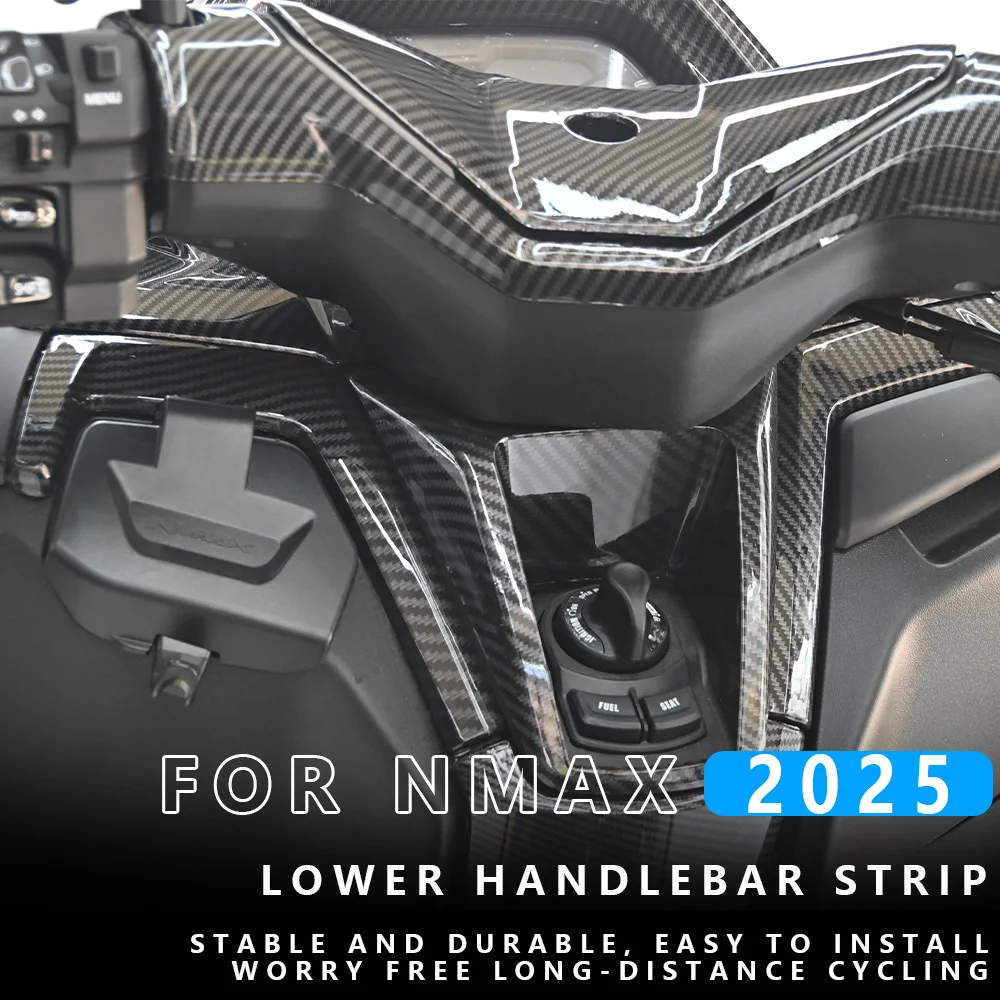 MTKRACING for NMAX 2025 Motorcycle Handlebar Bottom Handle Bar Lower Side Panel Cover