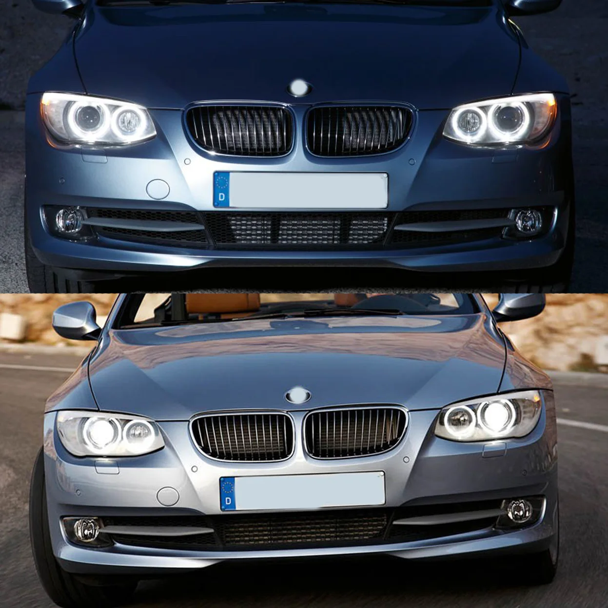 

Front Bumper Fog Light Grill for BMW E92 E93 2011 2012 2013 335i 328i Honeycomb Centre Grill Mesh Fog Lamp Grille Cover
