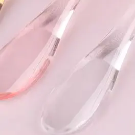 

1/3pcs Face Cream Mask Mud Mixing Spoon Acrylic Cosmetic Spatulas Scoop With Box Beauty Tools Absorb Roller Facial Applicator
