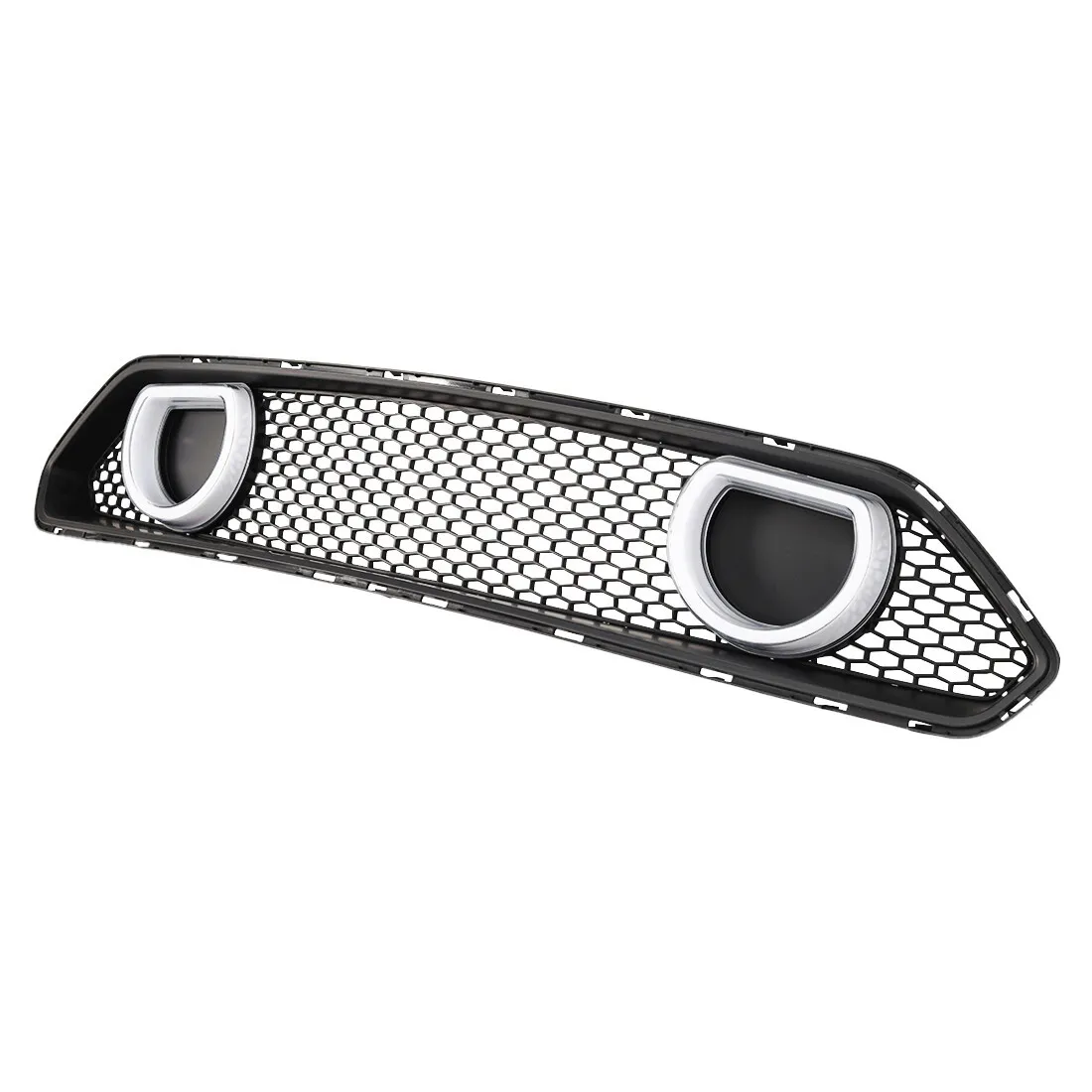 RQRX 4x4 Exterior Accessories Mach1 Style Grille With W/DRL Front Bumper Racing Grills For Ford Mustang 2018-2023 GT EcoBoost