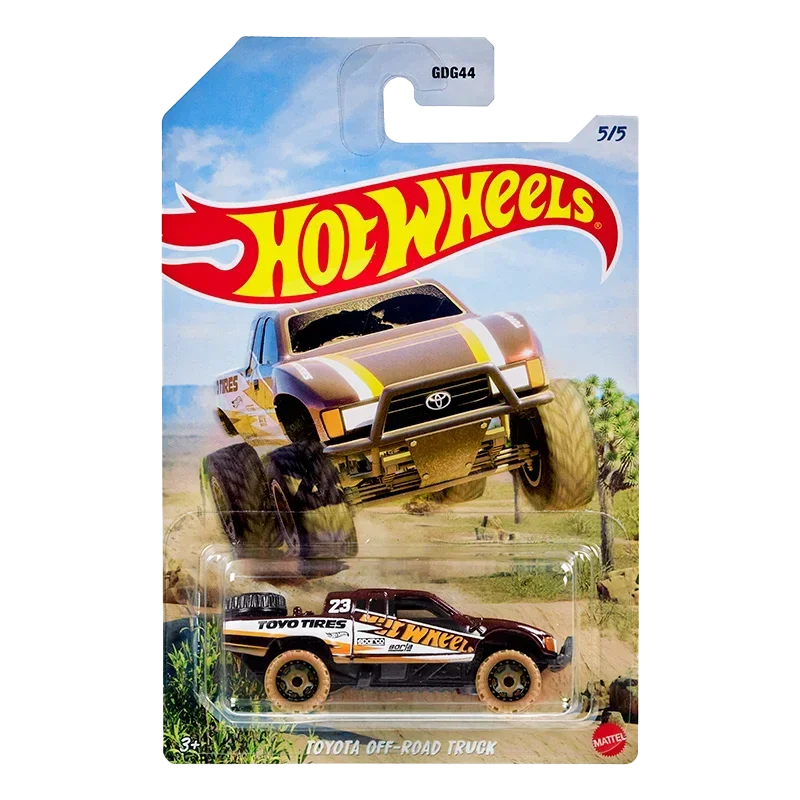 Genuine Hot Wheels Car Off Road Desert Diecast 1:64 Voiture Rally Racing Ford F-150 Raptor Land Rover Children Toys for Boy Kid