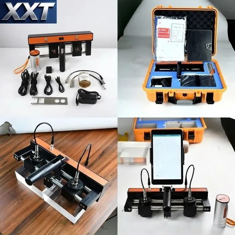 XXT F800 Wireless All-in-one Crack Survey Meter Concrete Structure Surface Crack Width & Depth On-site Testing Tool