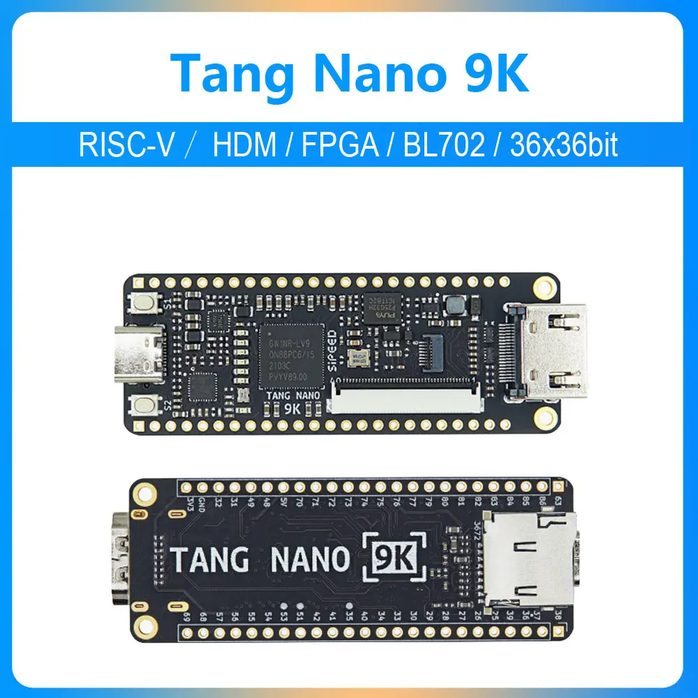 Sipeed Lichee Tang Nano 9K FPGA MINI Development Board GW1NR-9 GOAI Gowin