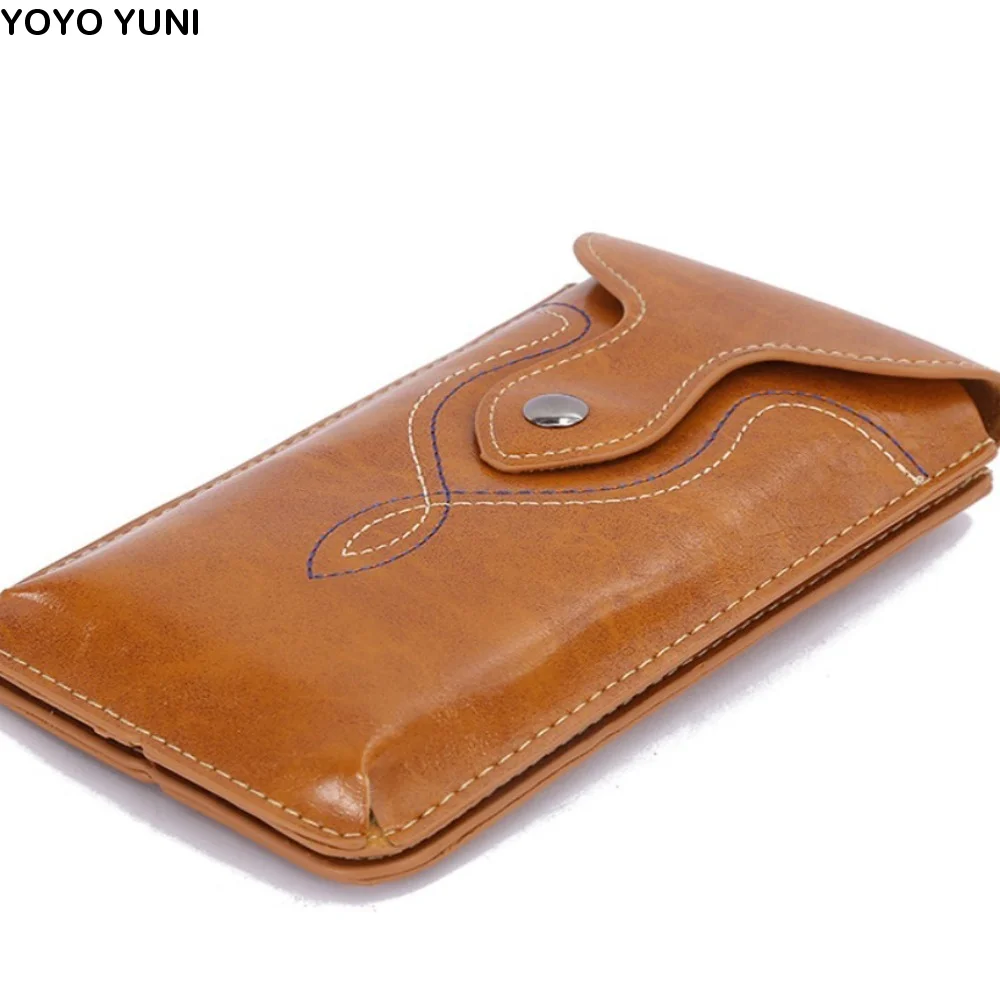 

Многофункциональный кожаный чехол-кошелек для телефона на пояс для кемпинга и активного отдыха