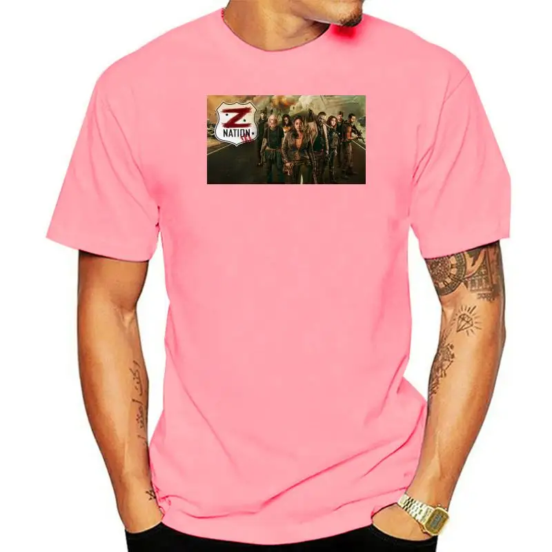 Z nation - cast T shirt murphy el zombie zombies apocalypse shot survive survivors past present