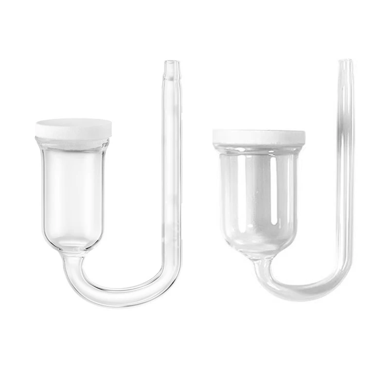 

CO2 Diffuser for Aquarium Bubble Reactor CO2 System Atomizer for Fish Tank Live Plants Water Grass Grow Refiner with Suction Cup