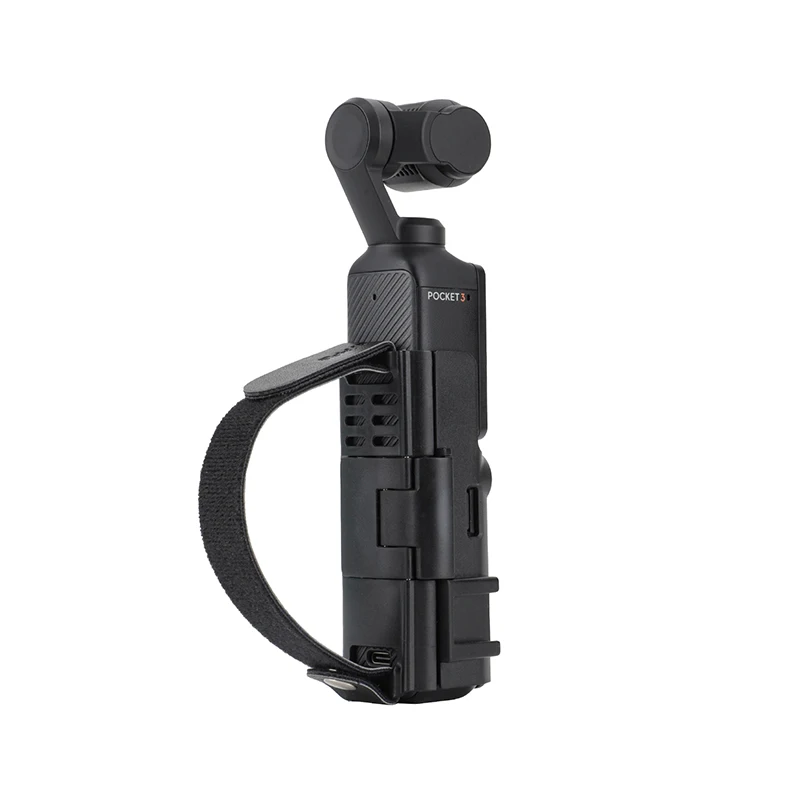 Adapter Fixed Clip Frame with Handheld Anti-lost Wrist Strap Holder for DJI Osmo Pocket 3 Camera Gimbal Accessories