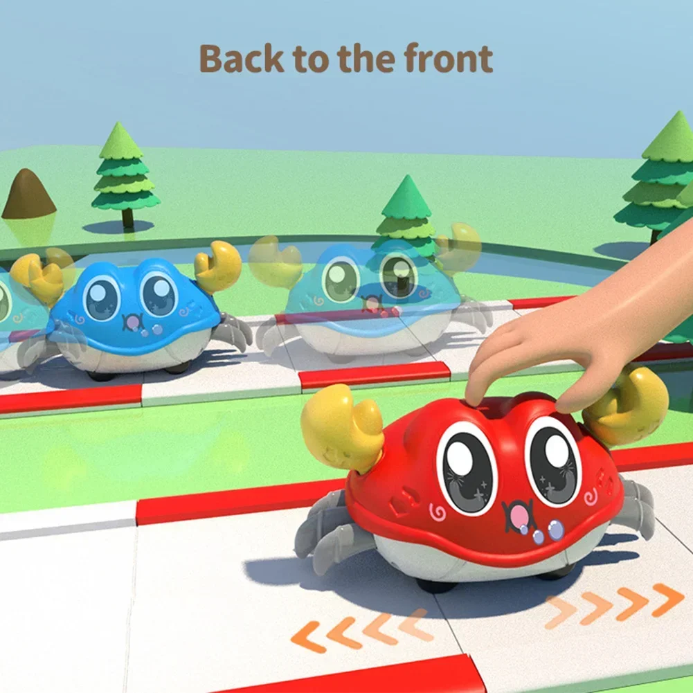 الزحف السلطعون البطن الوقت المشي لعبة الرقص الطفل اللعب الحسية الرضع تعلم الزحف الهدايا قوة مزدوجة المشي الزحف لعبة طفل